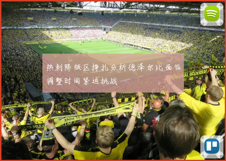 热刺降级区挣扎分析德泽尔比面临调整时间紧迫挑战